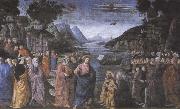 Sandro Botticelli Domenico Ghirlandaio,The Calling of the first Apostles,Peter and Andrew oil